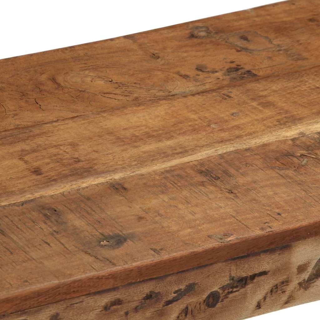 vidaXL ławka Naturalny 110 x 35 x 46 cm Stare Drewno z Recyklingu
