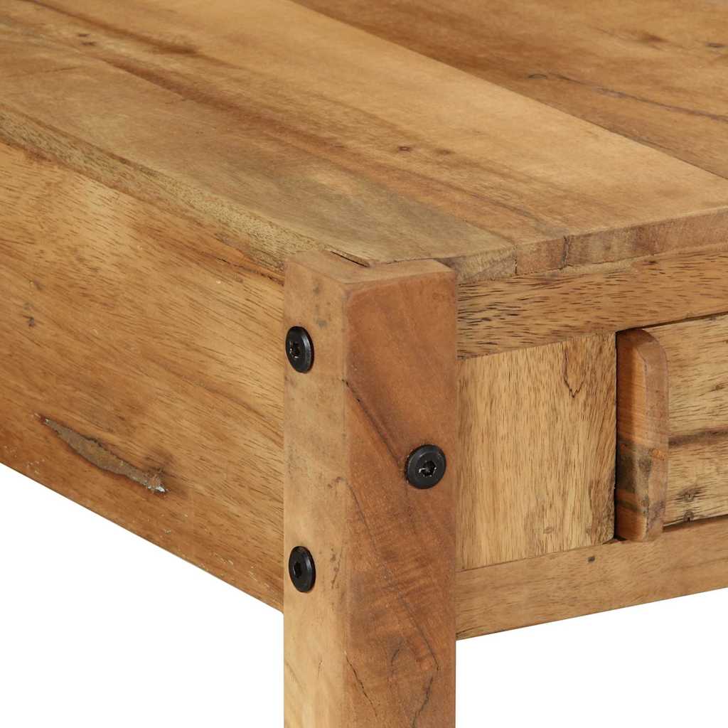 vidaXL Stolik kawowy Brązowy 110 x 54 x 35 cm Lite Drewno Recyklingowe