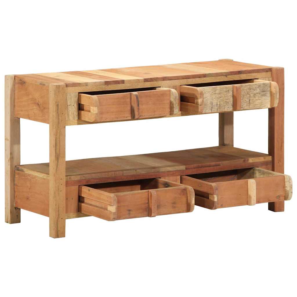 vidaXL Szafka pod telewizor z szufladą Brązowy 83 x 33 x 46 cm