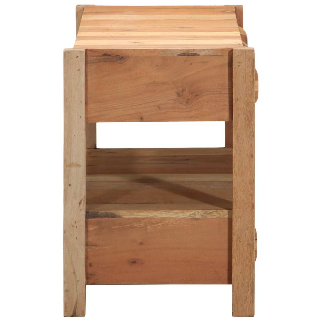 vidaXL Szafka pod telewizor z szufladą Brązowy 83 x 33 x 46 cm