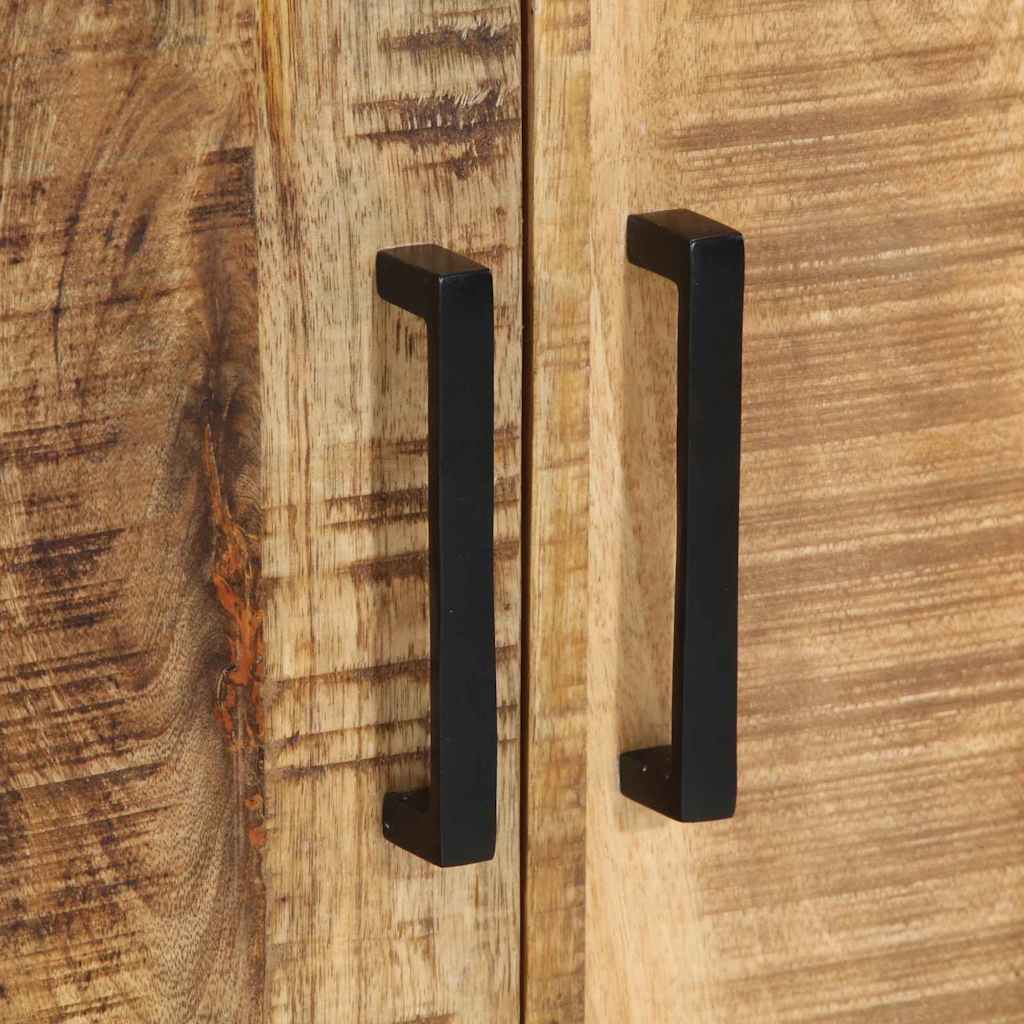 vidaXL Szafka Nocna 2 pcs Brązowy i czarny 50 x 30 x 45 cm