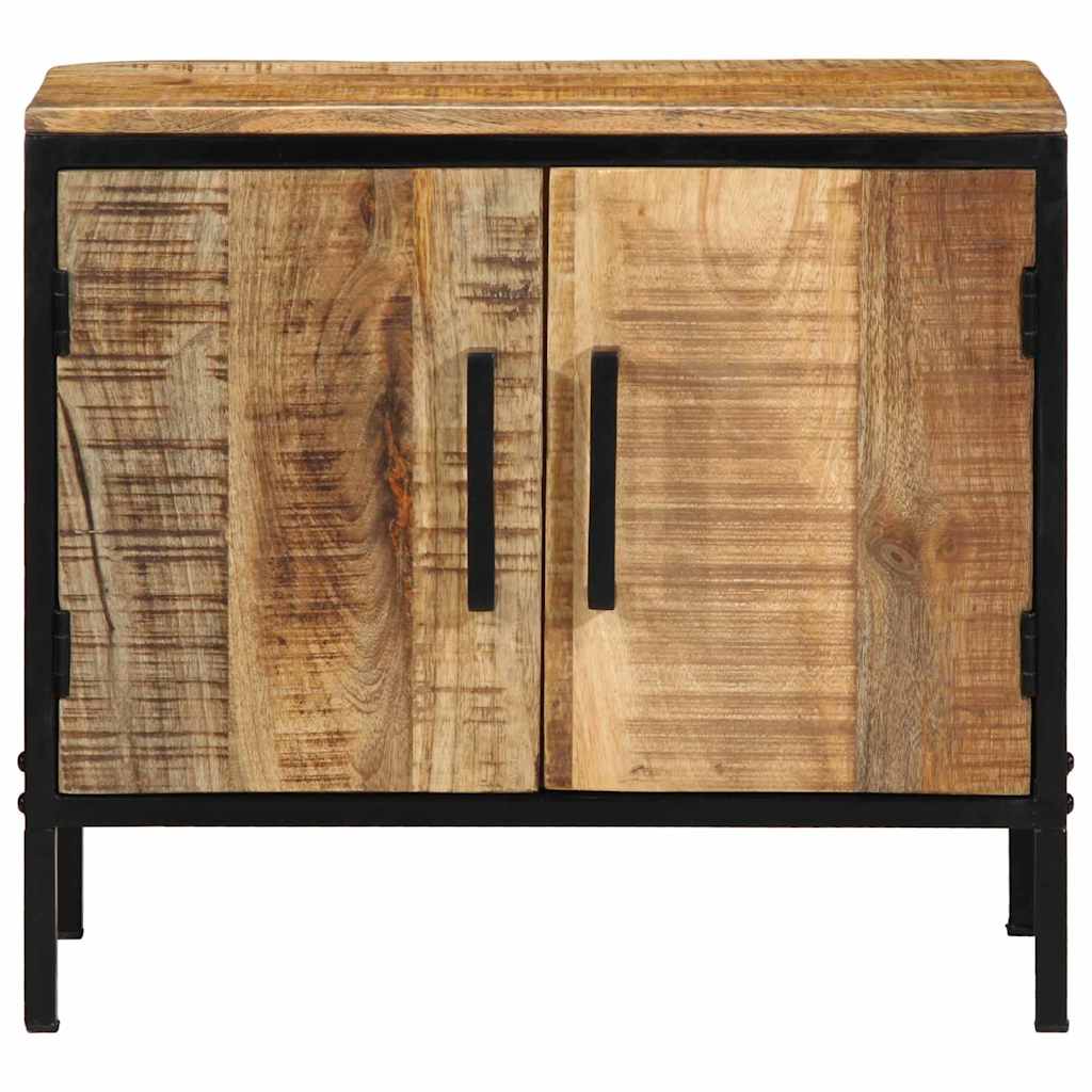 vidaXL Szafka Nocna 2 pcs Brązowy i czarny 50 x 30 x 45 cm