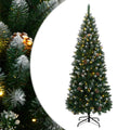 vidaXL Sztuczna choinka, 300 lampek LED, 210 cm