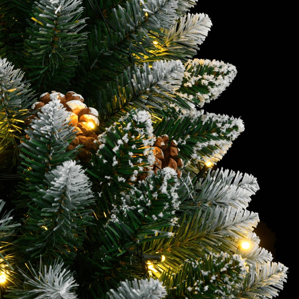 vidaXL Sztuczna choinka, 300 lampek LED, 210 cm