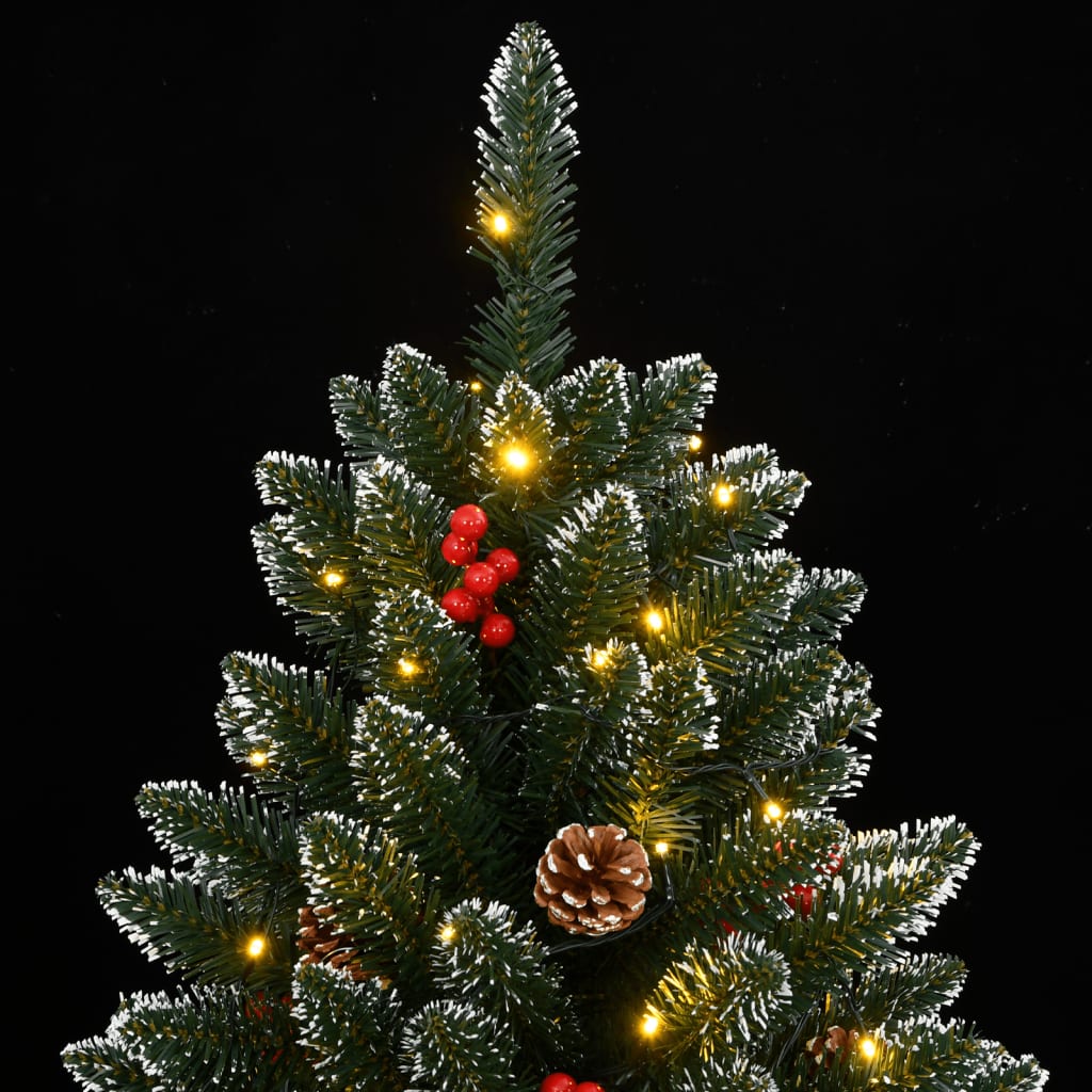 vidaXL Sztuczna choinka, 150 lampek LED, 120 cm