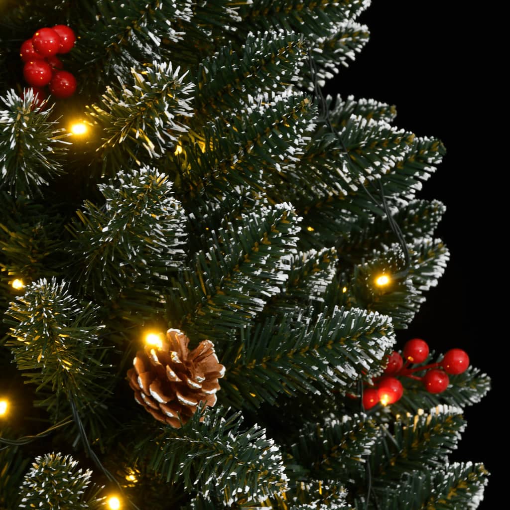 vidaXL Sztuczna choinka, 150 lampek LED, 120 cm