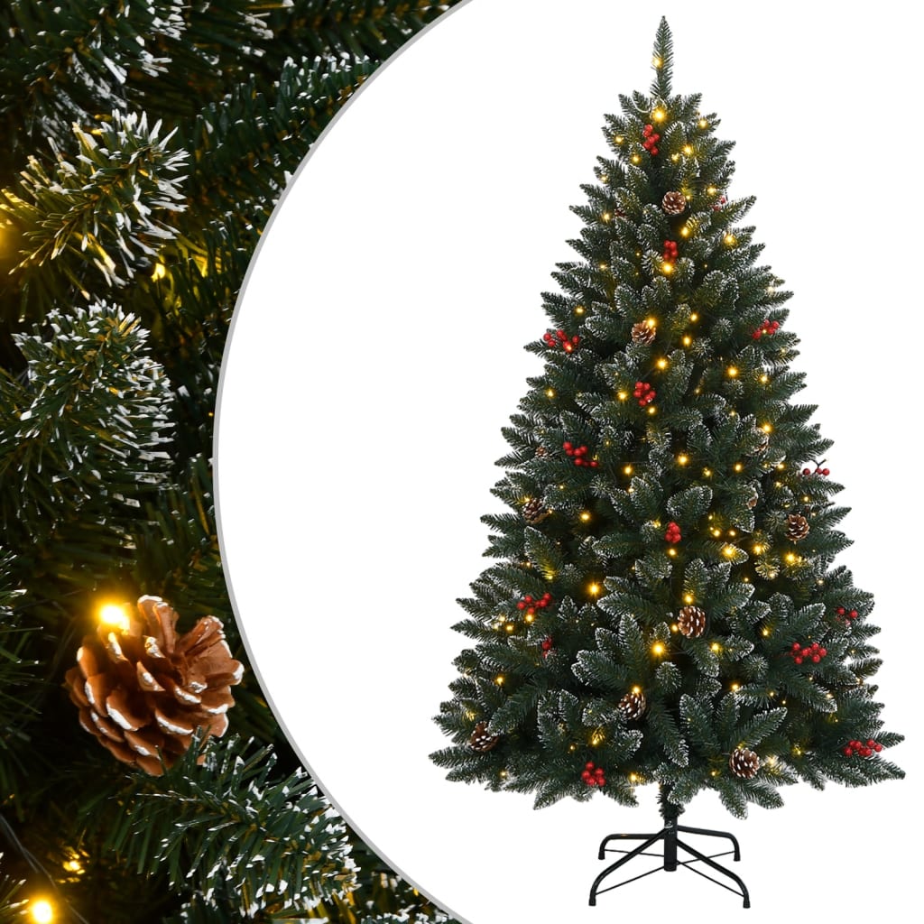 vidaXL Sztuczna choinka, 150 lampek LED, 150 cm