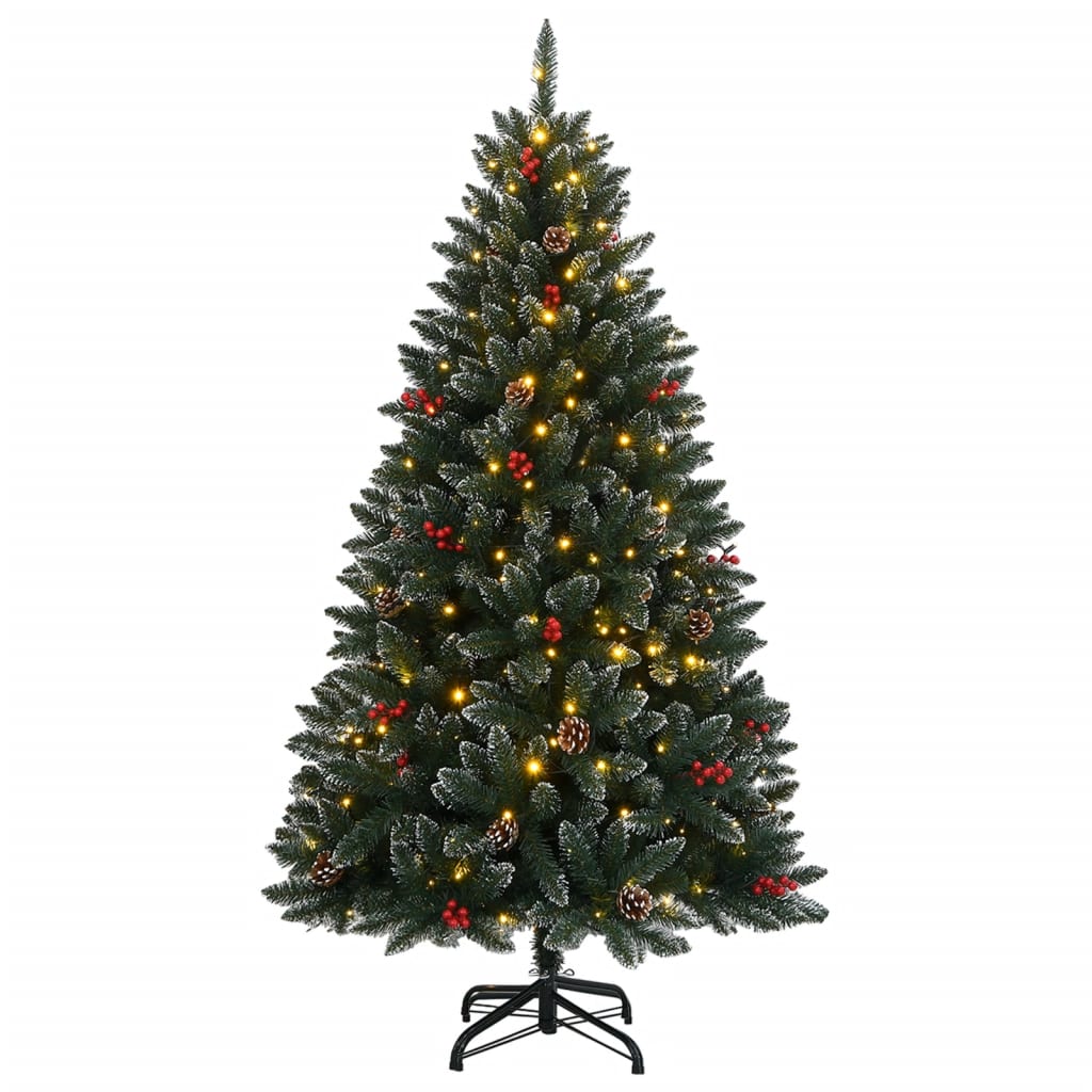 vidaXL Sztuczna choinka, 150 lampek LED, 150 cm