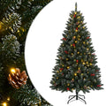 vidaXL Sztuczna choinka, 300 lampek LED, 210 cm