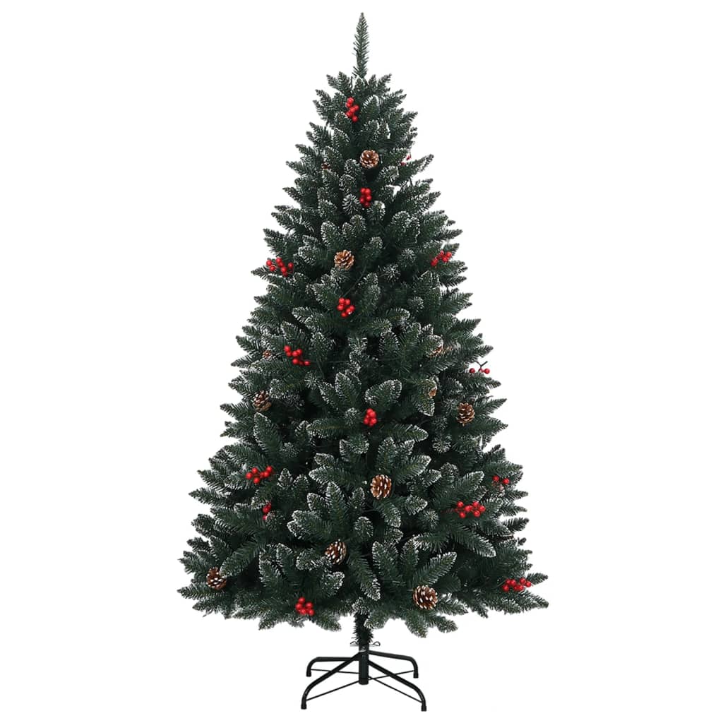vidaXL Sztuczna choinka, 300 lampek LED, 210 cm