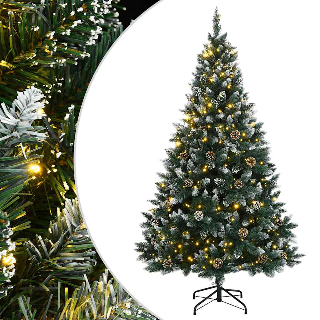 vidaXL Sztuczna choinka, 300 lampek LED, 240 cm