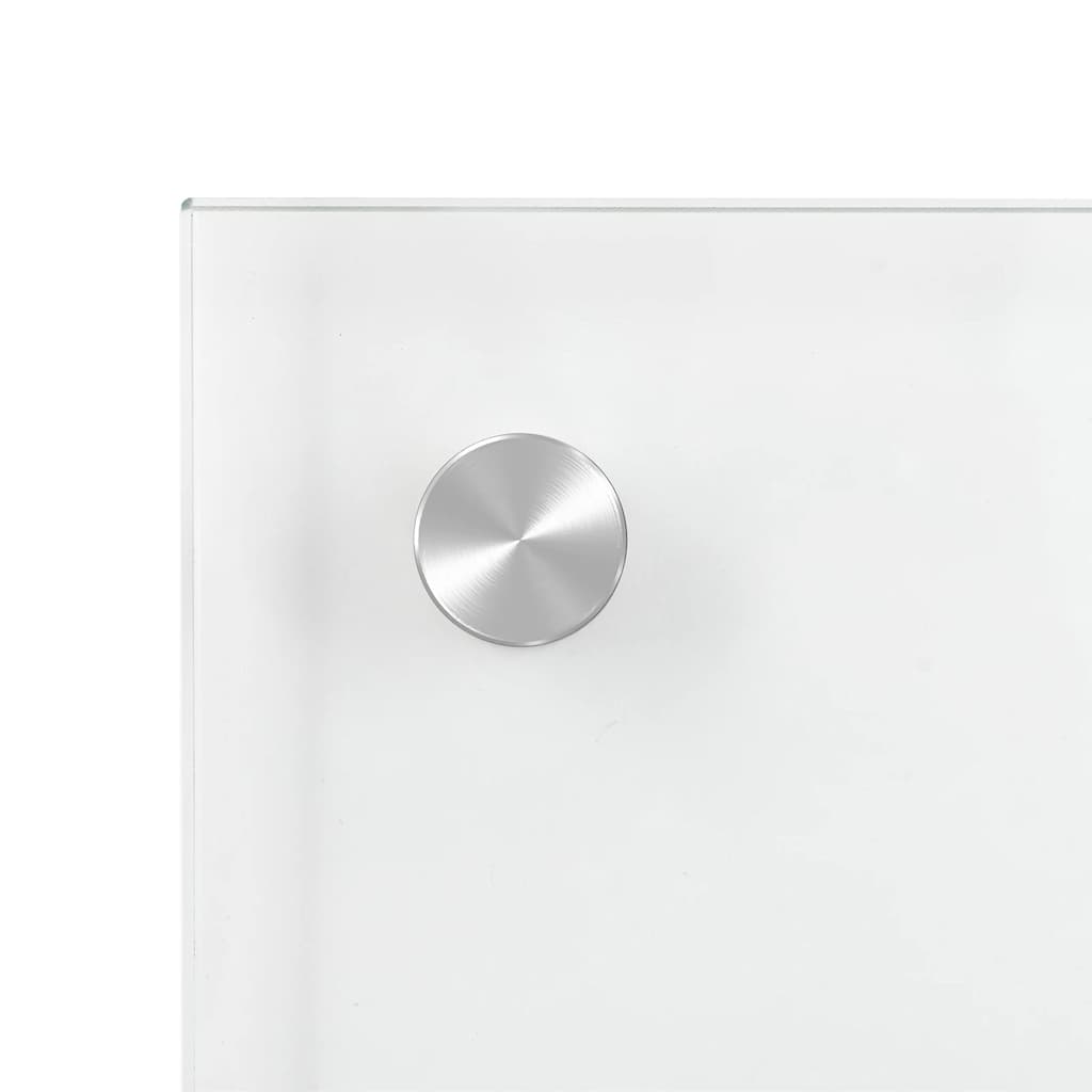 vidaXL Panele ochronne do kuchni, przezroczyste 2 szt. 70x50 cm, szkło