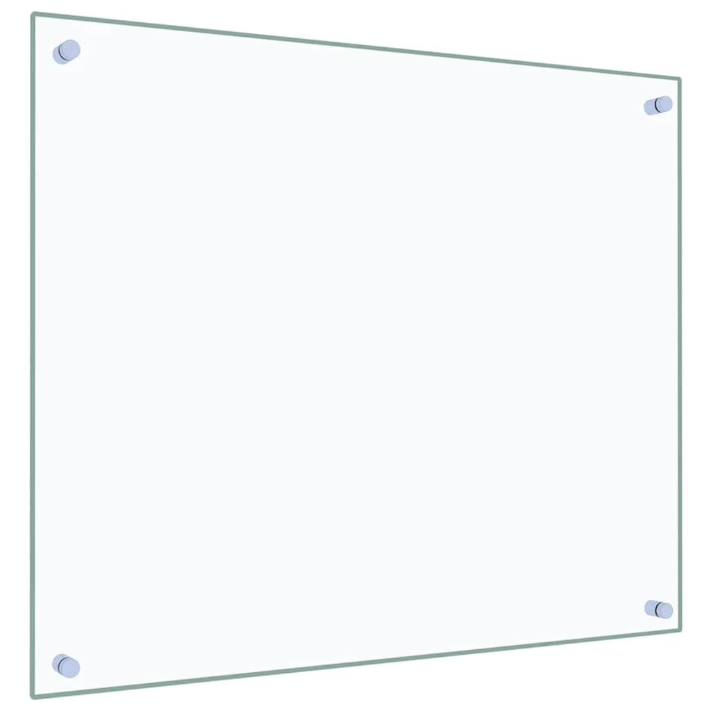 vidaXL Panele ochronne do kuchni, przezroczyste 2 szt. 70x60 cm, szkło
