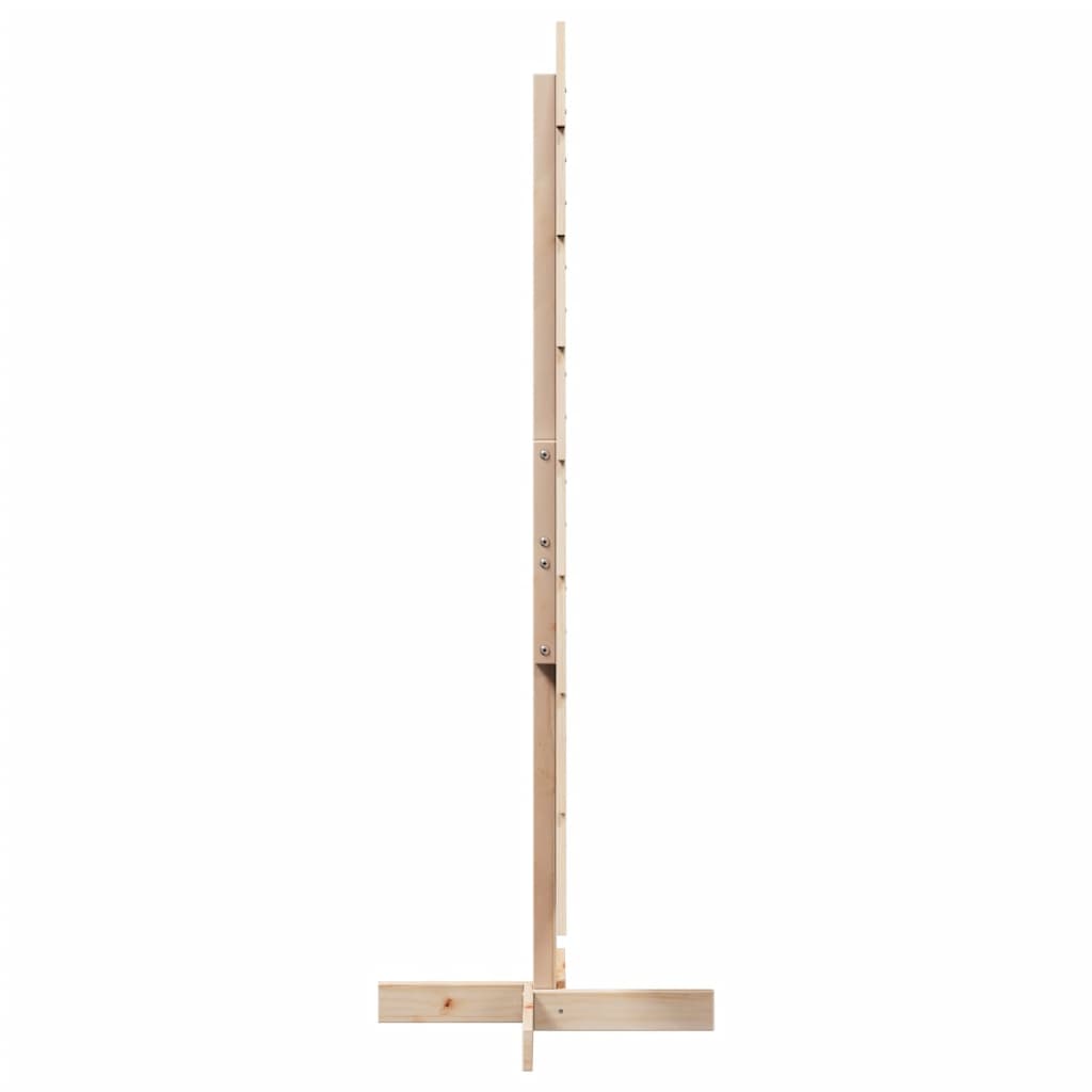 vidaXL Drewniana choinka do udekorowania, 150 cm, lite drewno sosnowe