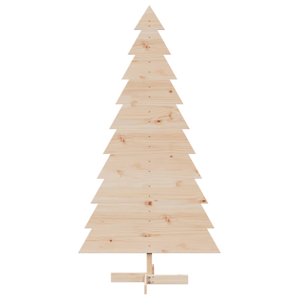 vidaXL Drewniana choinka do udekorowania, 180 cm, lite drewno sosnowe