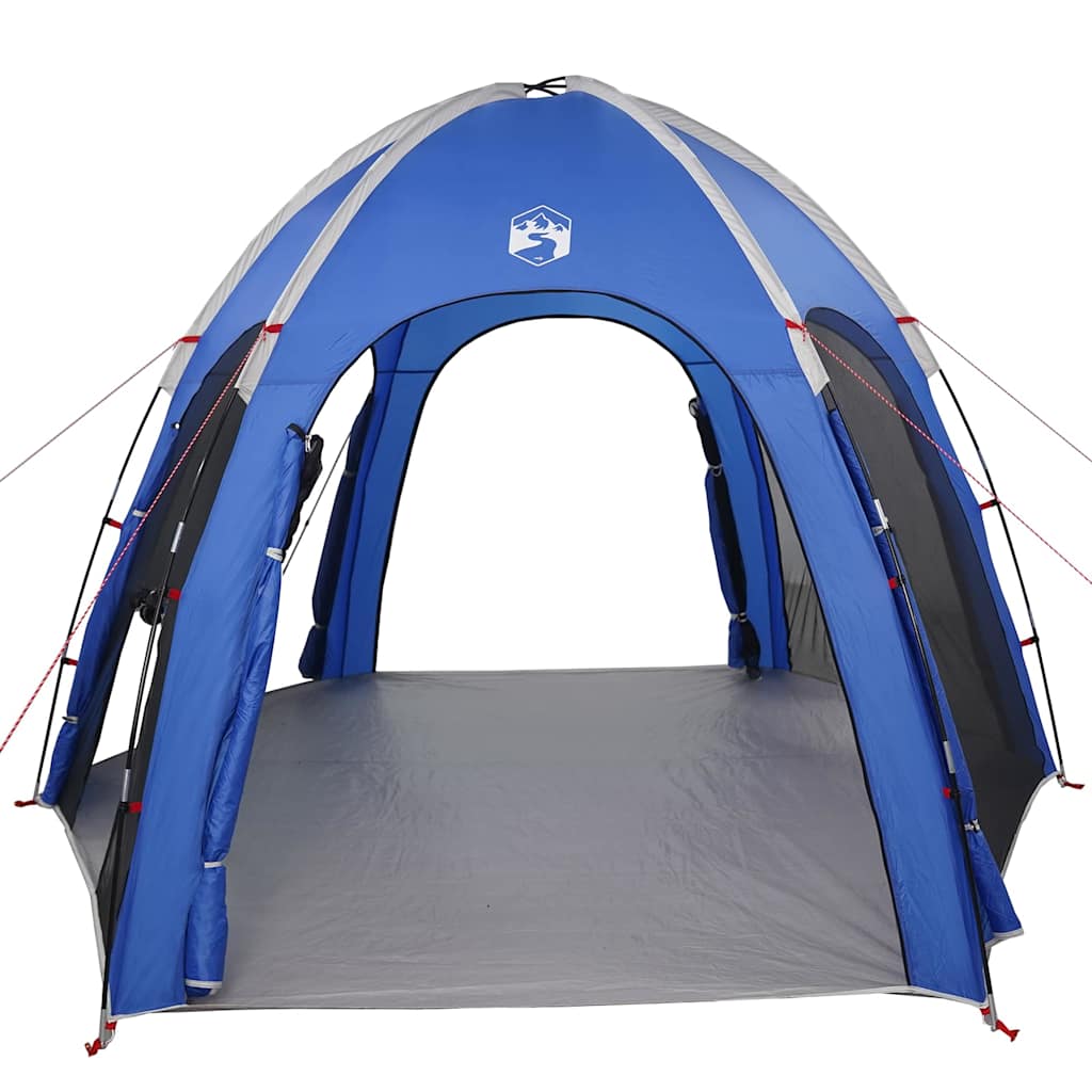 vidaXL Namiot Basenowy z dachem Niebieski Azur 366 x 305 x 231 cm