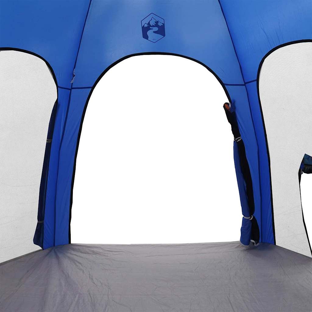 vidaXL Namiot Basenowy z dachem Niebieski Azur 366 x 305 x 231 cm