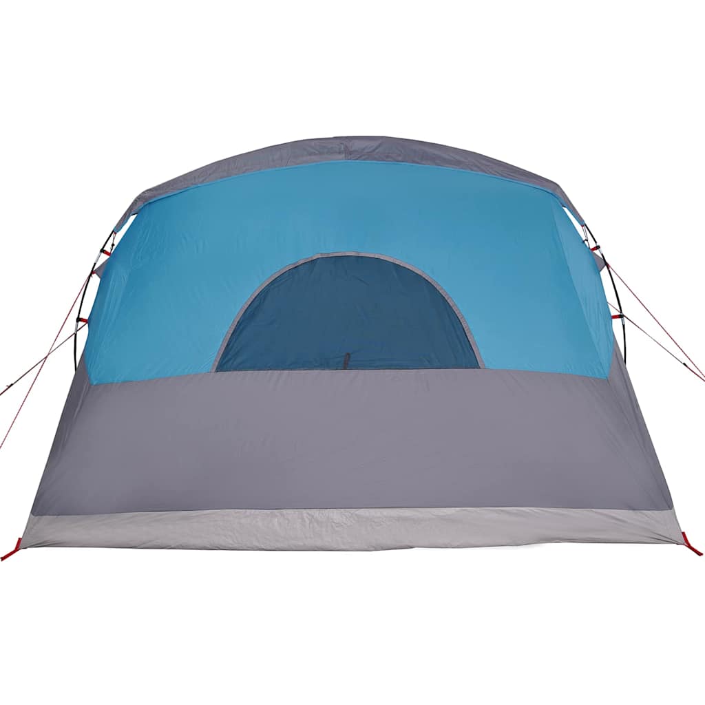 vidaXL Namiot rodzinny z dachem Niebieski i szary 576 x 325 x 213 cm