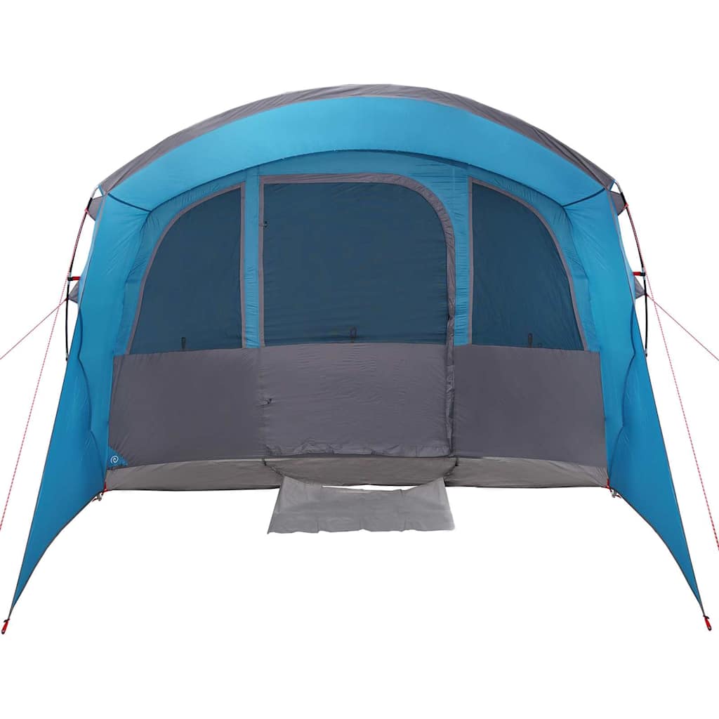 vidaXL Namiot rodzinny z dachem Niebieski i szary 576 x 325 x 213 cm