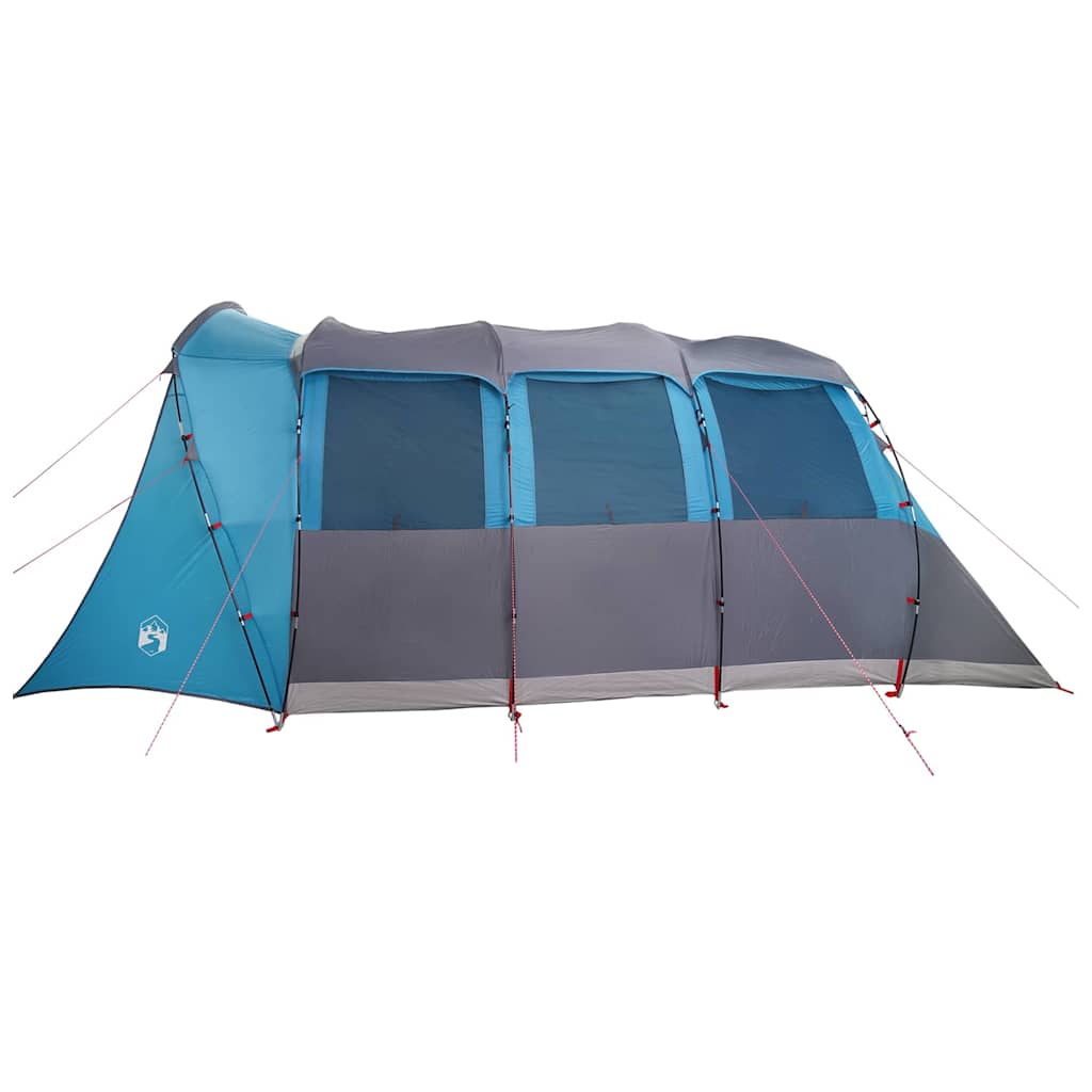vidaXL Namiot rodzinny z dachem Niebieski i szary 576 x 325 x 213 cm