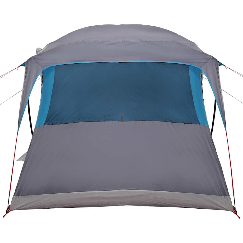 vidaXL Namiot rodzinny z dachem Niebieski i szary 435 x 255 x 216 cm
