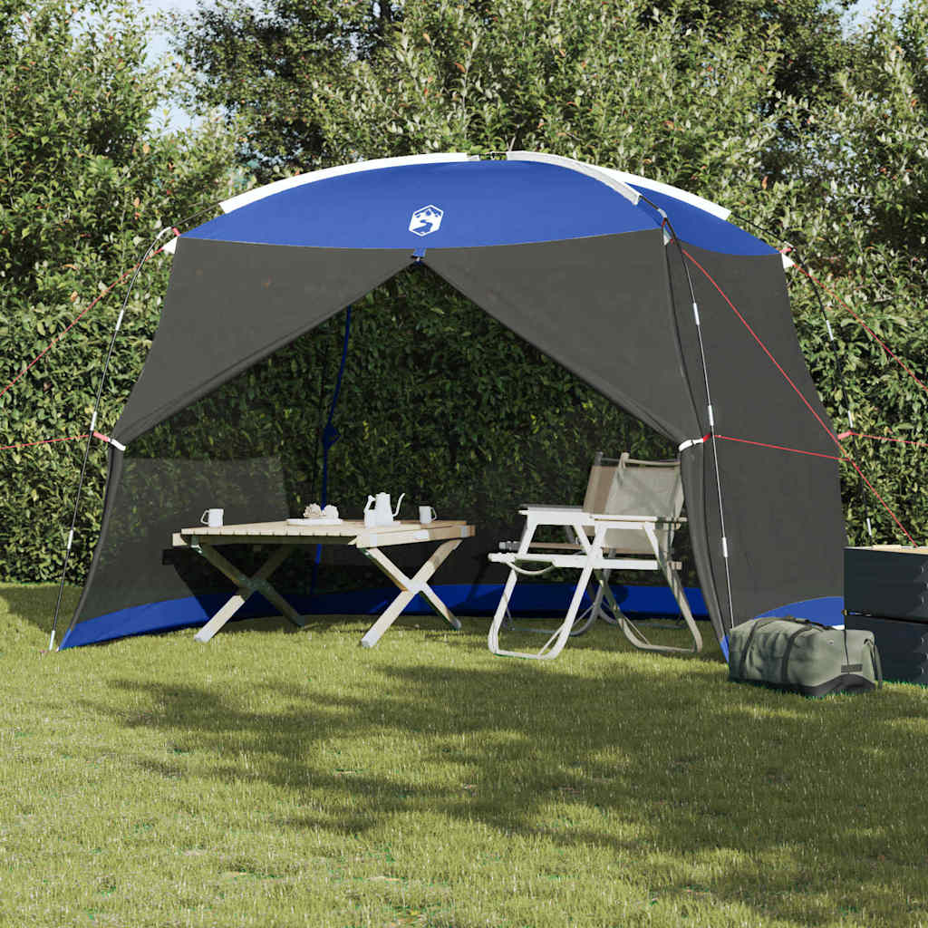 vidaXL Namiot z moskitierą z dachem Niebieski Azur 320 x 320 x 218 cm