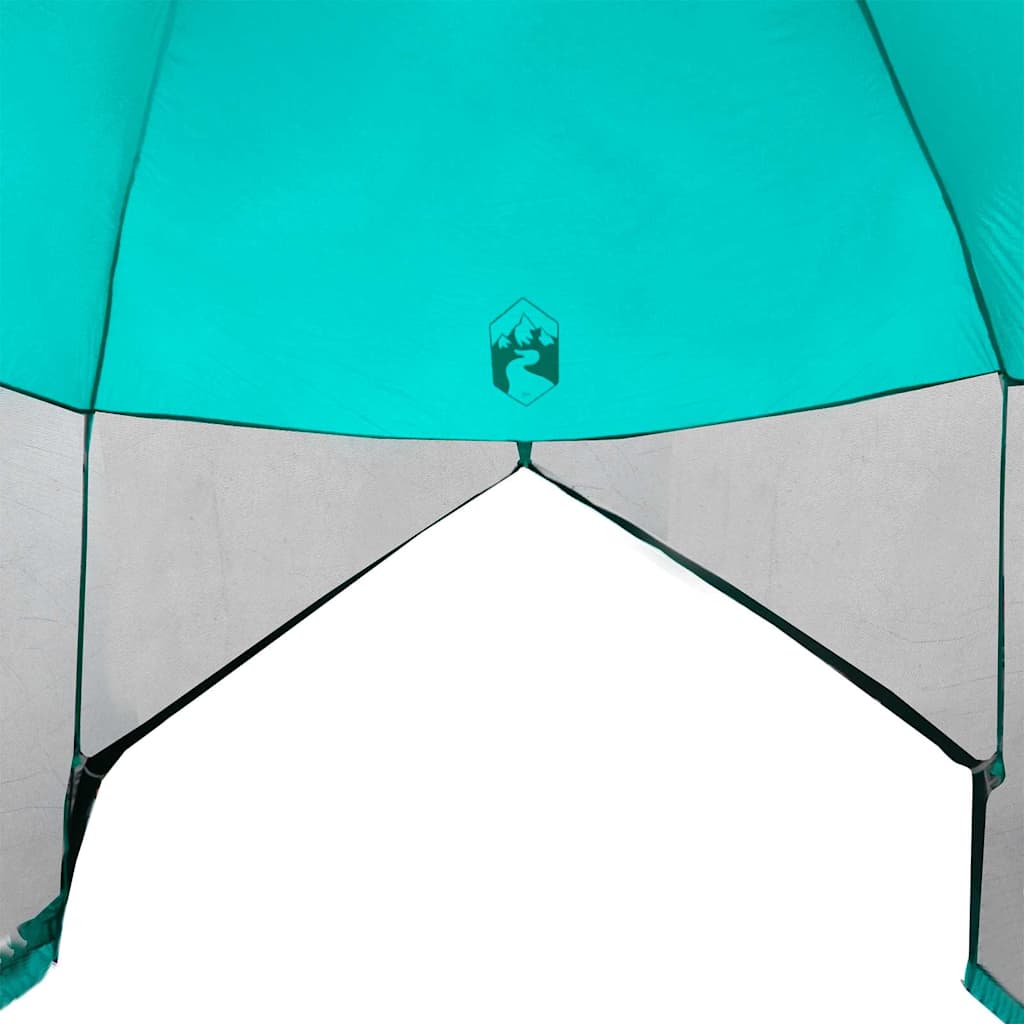 vidaXL Namiot z moskitierą z dachem Zielony morski 320 x 320 x 218 cm