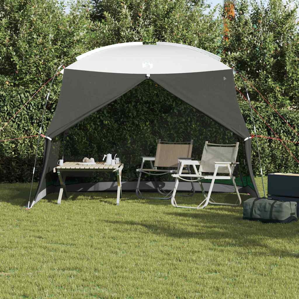 vidaXL Namiot z moskitierą z dachem Szary 320 x 320 x 218 cm