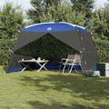 vidaXL Namiot z moskitierą z dachem Niebieski Azur 380 x 380 x 225 cm