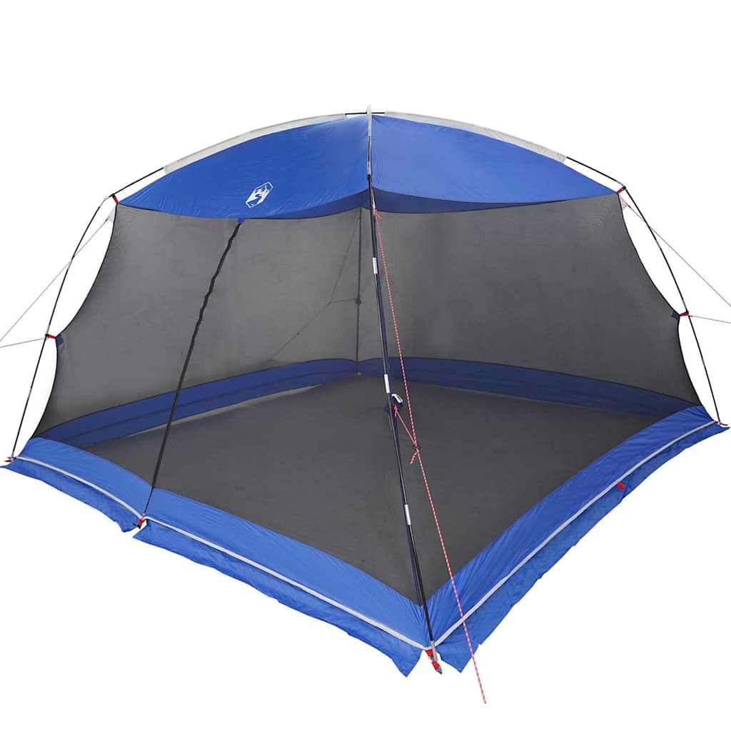 vidaXL Namiot z moskitierą z dachem Niebieski Azur 380 x 380 x 225 cm