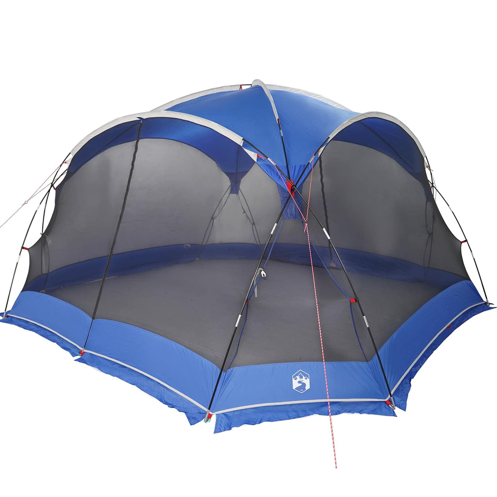 vidaXL Namiot z moskitierą z dachem Niebieski Azur 434 x 434 x 230 cm
