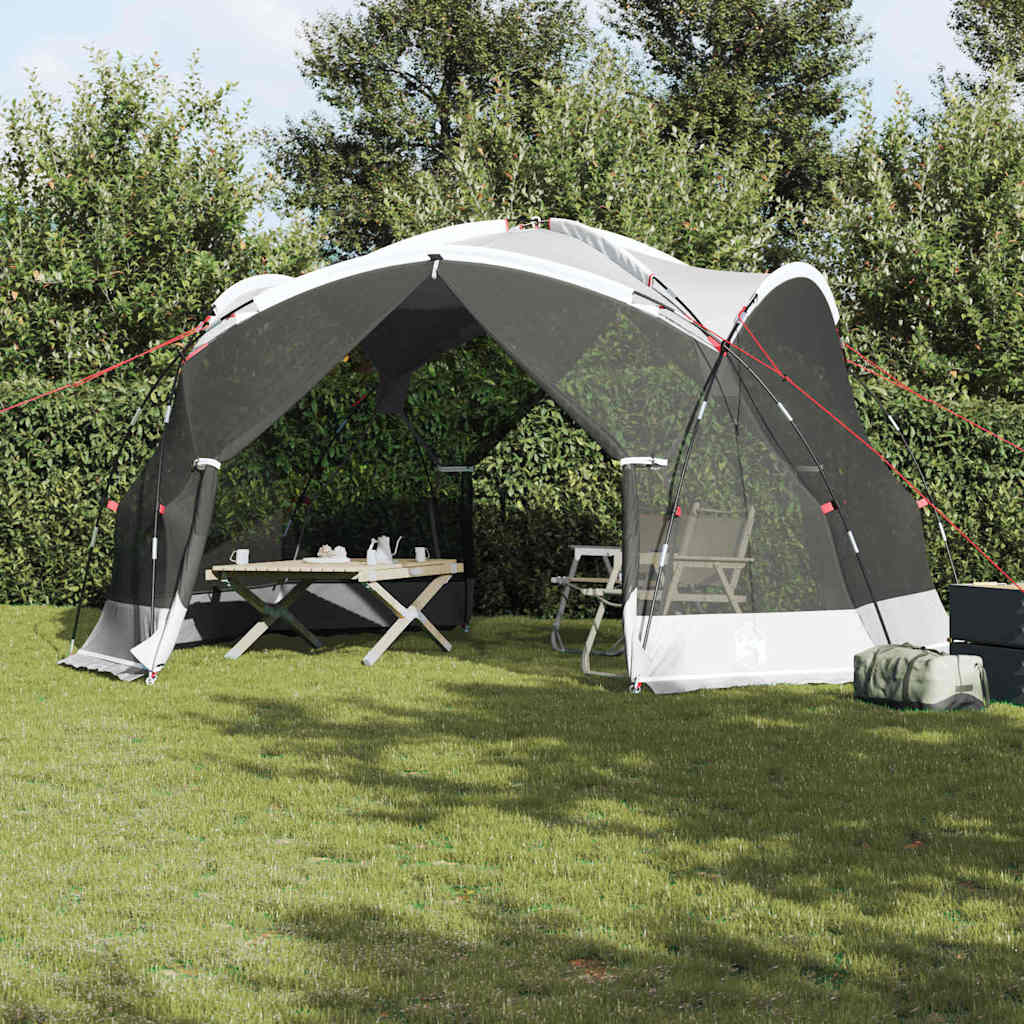 vidaXL Namiot z moskitierą z dachem Szary 434 x 434 x 230 cm