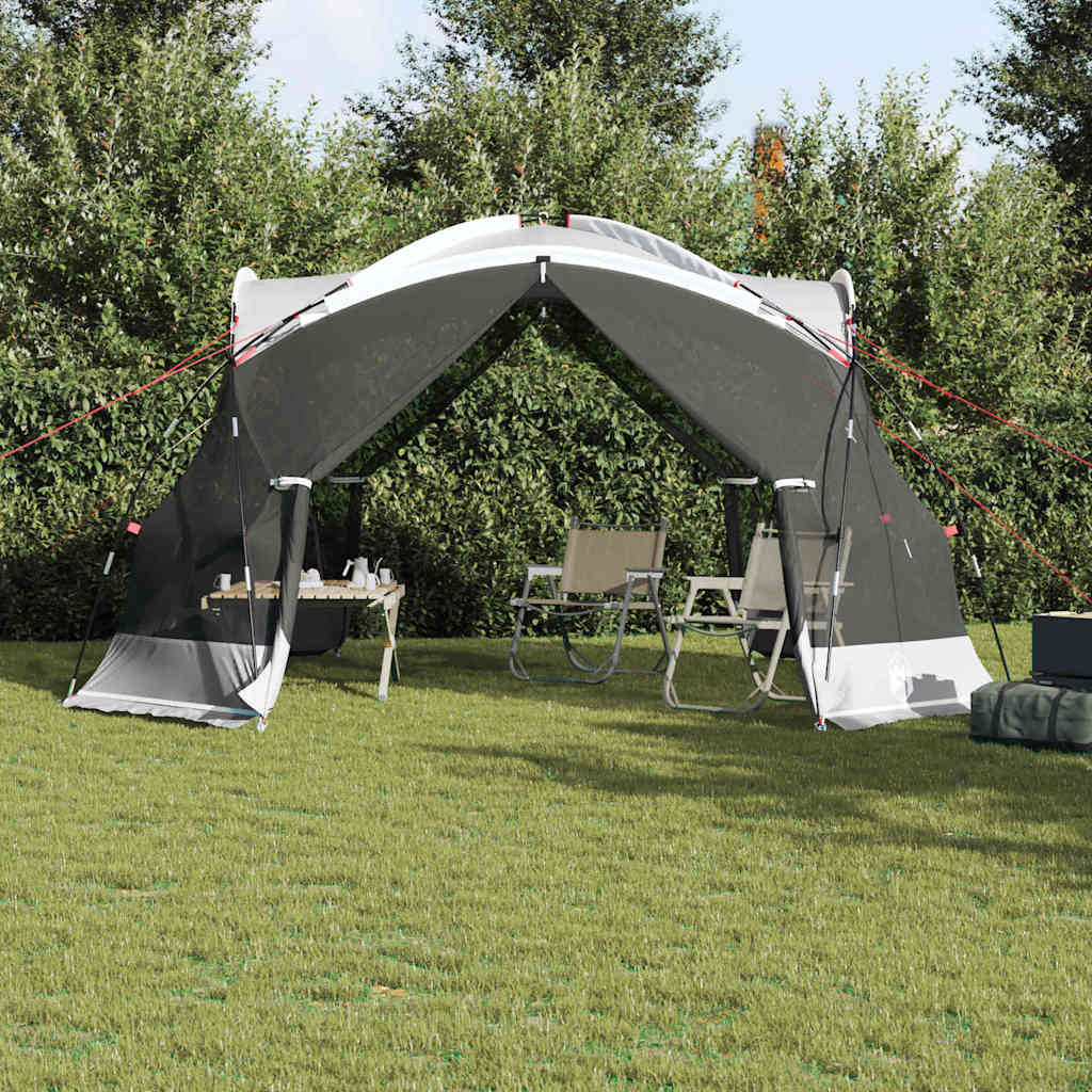 vidaXL Namiot z moskitierą z dachem Szary 434 x 434 x 230 cm