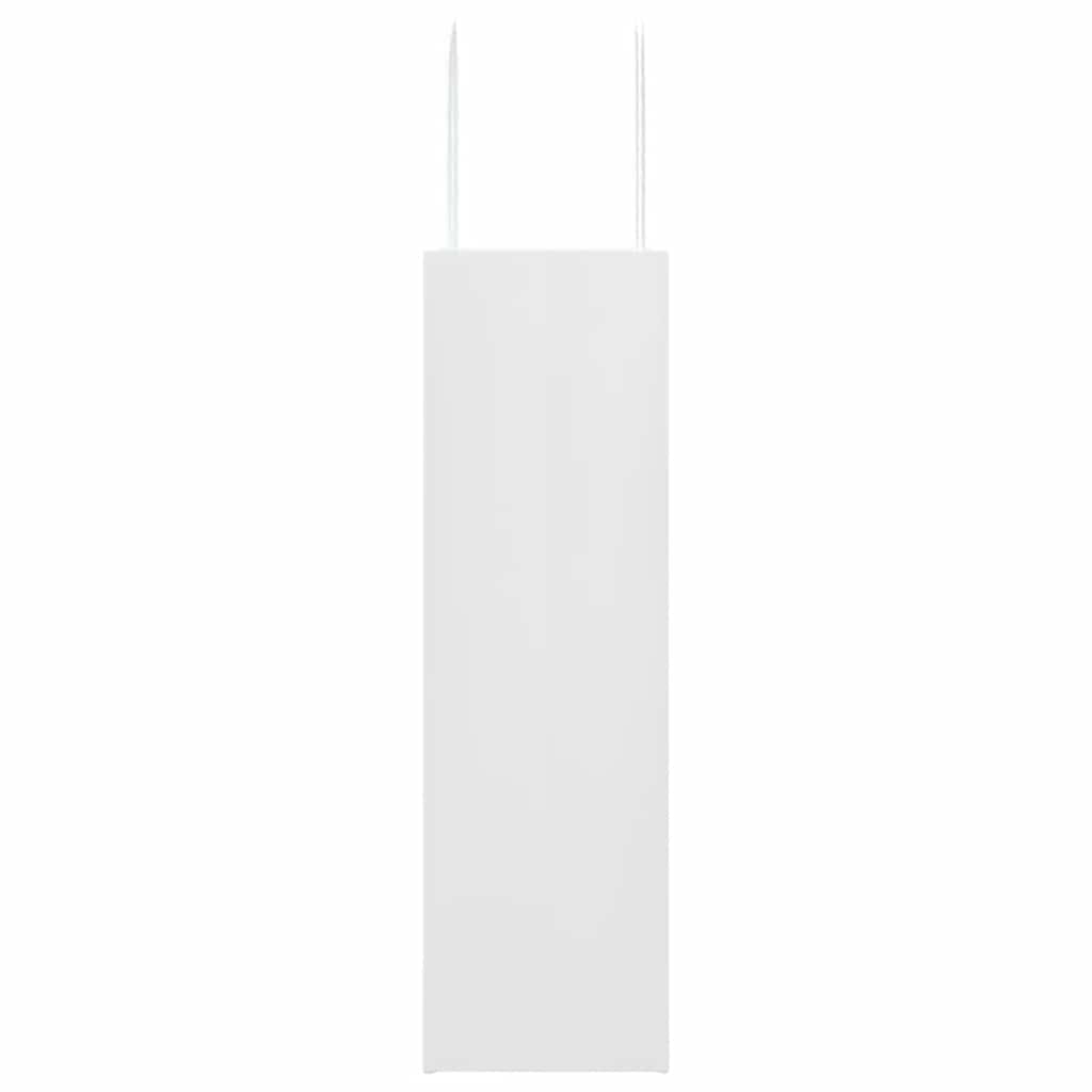 vidaXL Torby papierowe 50 szt. z uchwytami białe 21x11x36 cm
