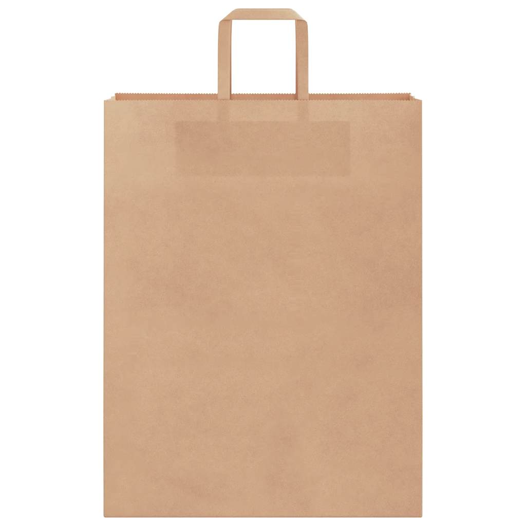 vidaXL Torby papierowe 50 szt. z uchwytami Brązowe 32x12x42 cm