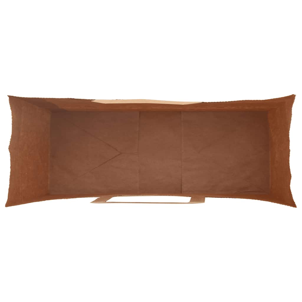 vidaXL Torby papierowe 50 szt. z uchwytami Brązowe 32x12x42 cm