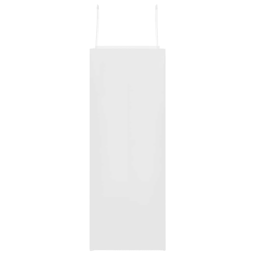 vidaXL Torby papierowe 250 szt. z uchwytami białe 32x17x44 cm