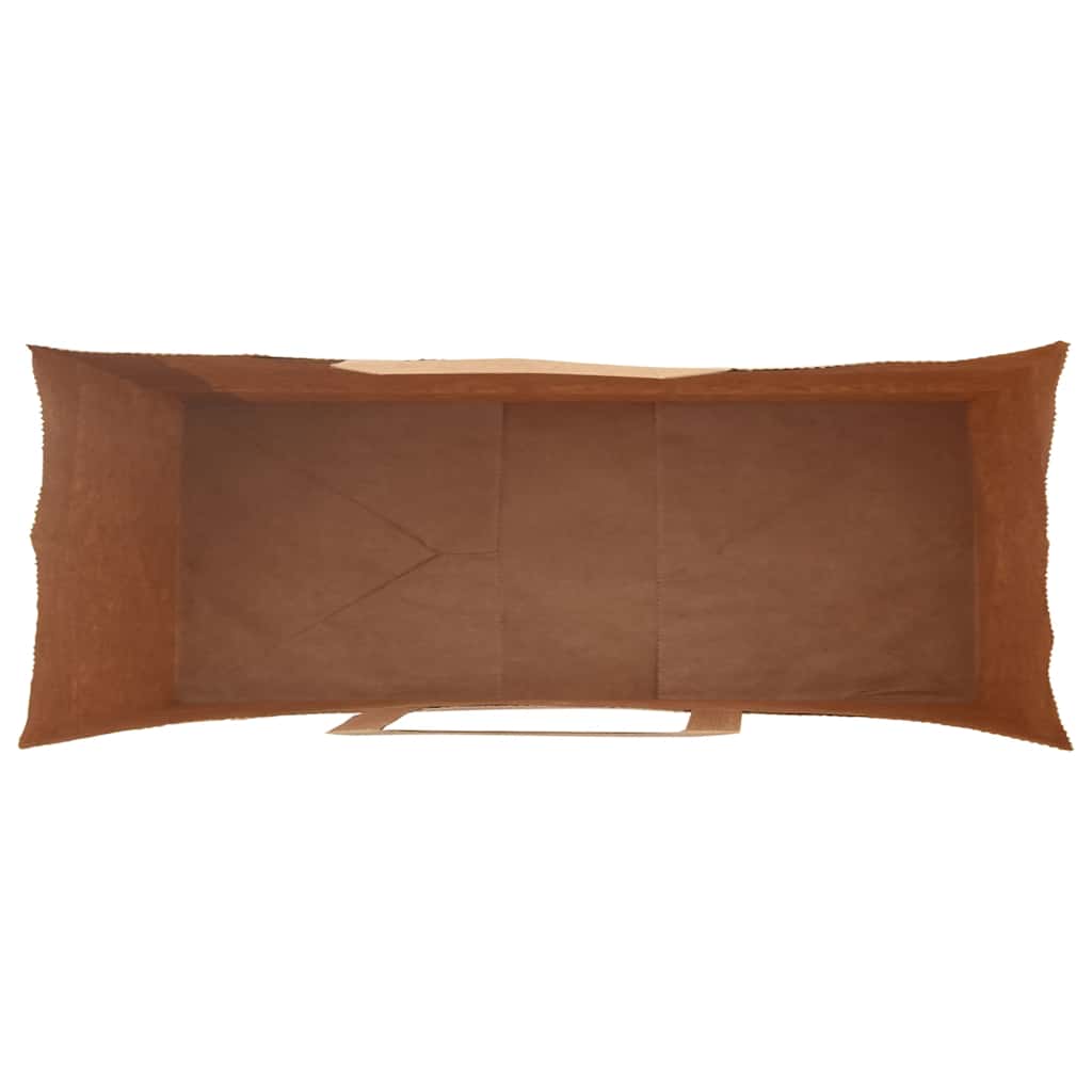 vidaXL Torby papierowe 250 szt. z uchwytami Czarne 32x12x42 cm