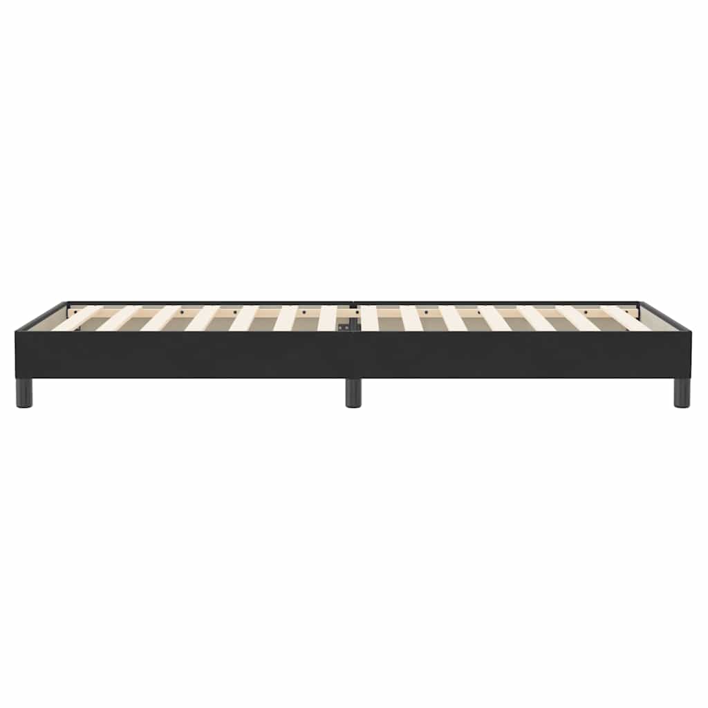 vidaXL Łóżko Box Spring bez materaca Czarne 90x220 cm Aksamit
