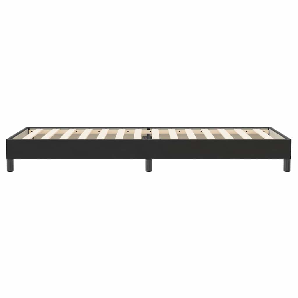 vidaXL Łóżko Box Spring bez materaca Czarne 100x220 cm Aksamit