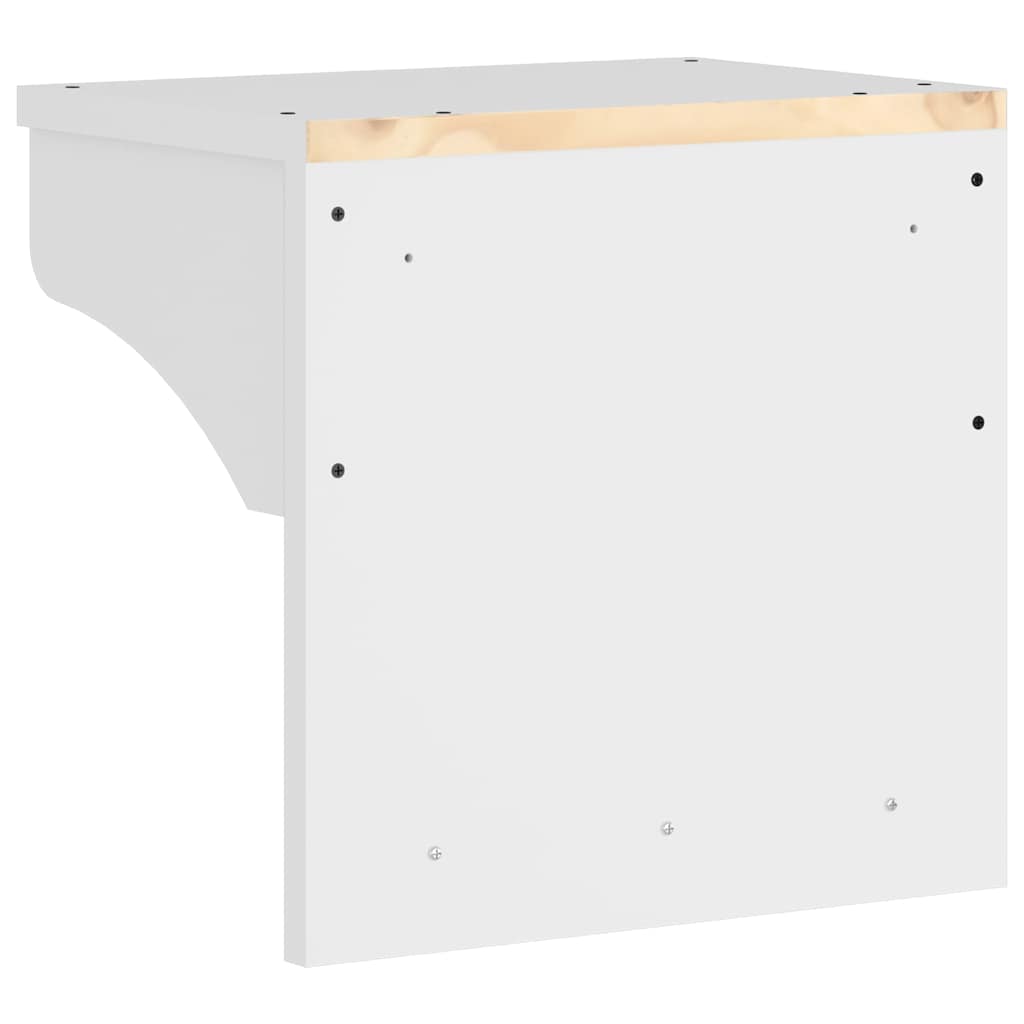 vidaXL Wieszak ścienny na ubrania SANDNES 43x30x42cm Drewno lite Sosna