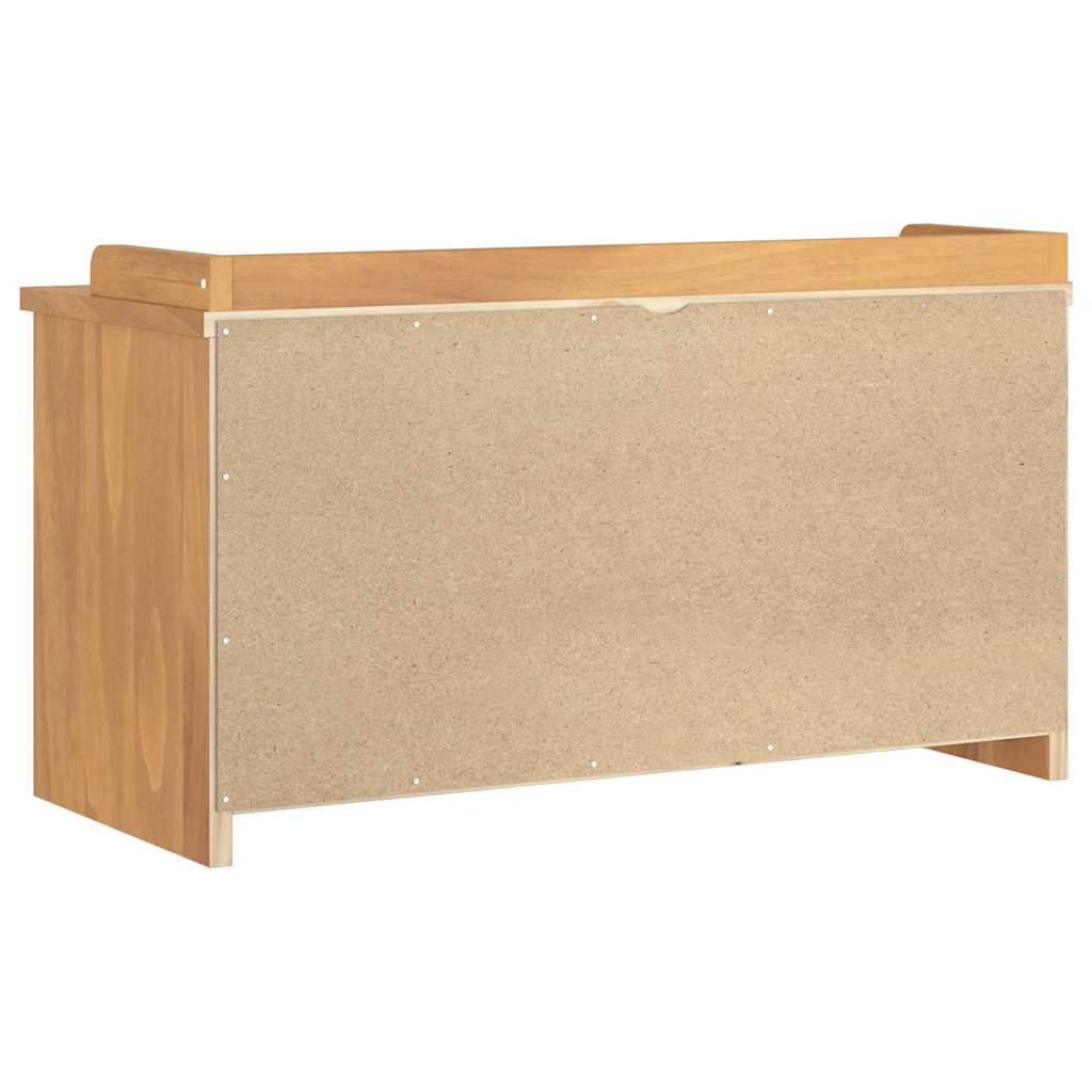 vidaXL Ławka do przedpokoju "SANDNES" 87x40x50 cm lite drewno sosnowe