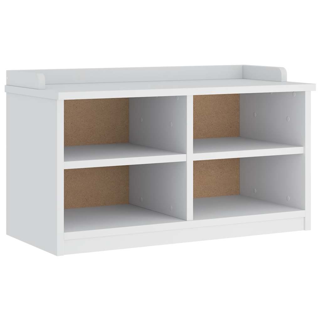 vidaXL Ławka do przedpokoju "SANDNES" 87x40x50 cm Drewno lite Sosna