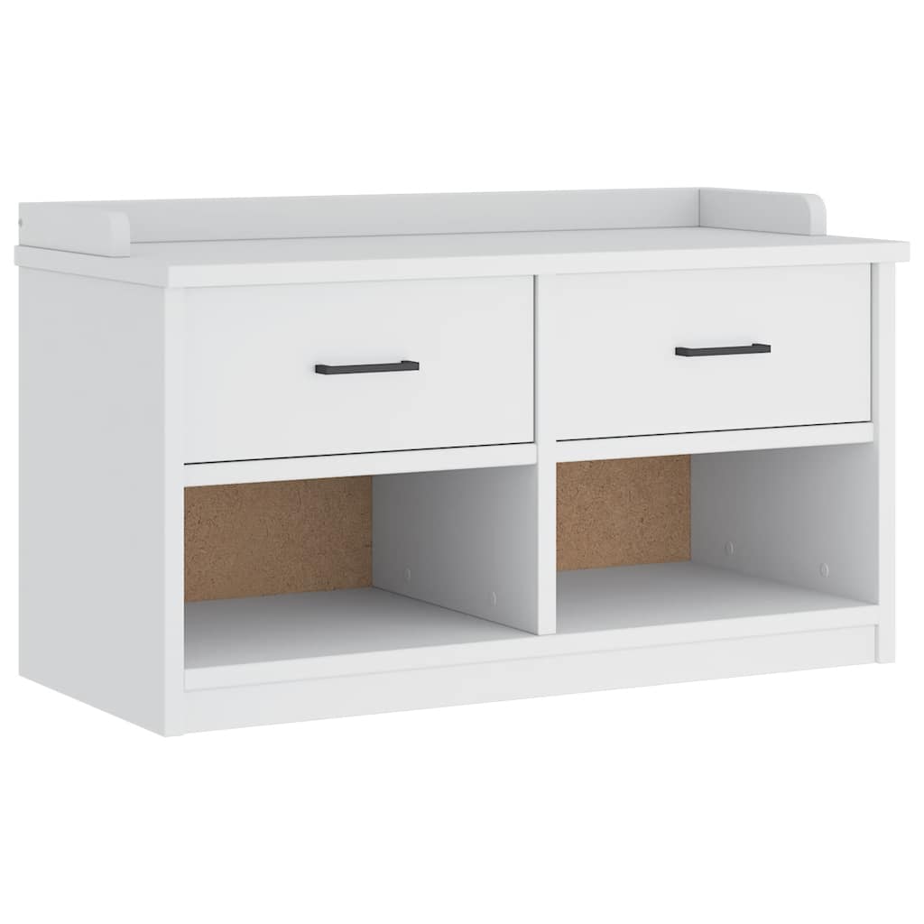 vidaXL Ławka do przedpokoju "SANDNES" 87x40x50 cm Drewno lite Sosna