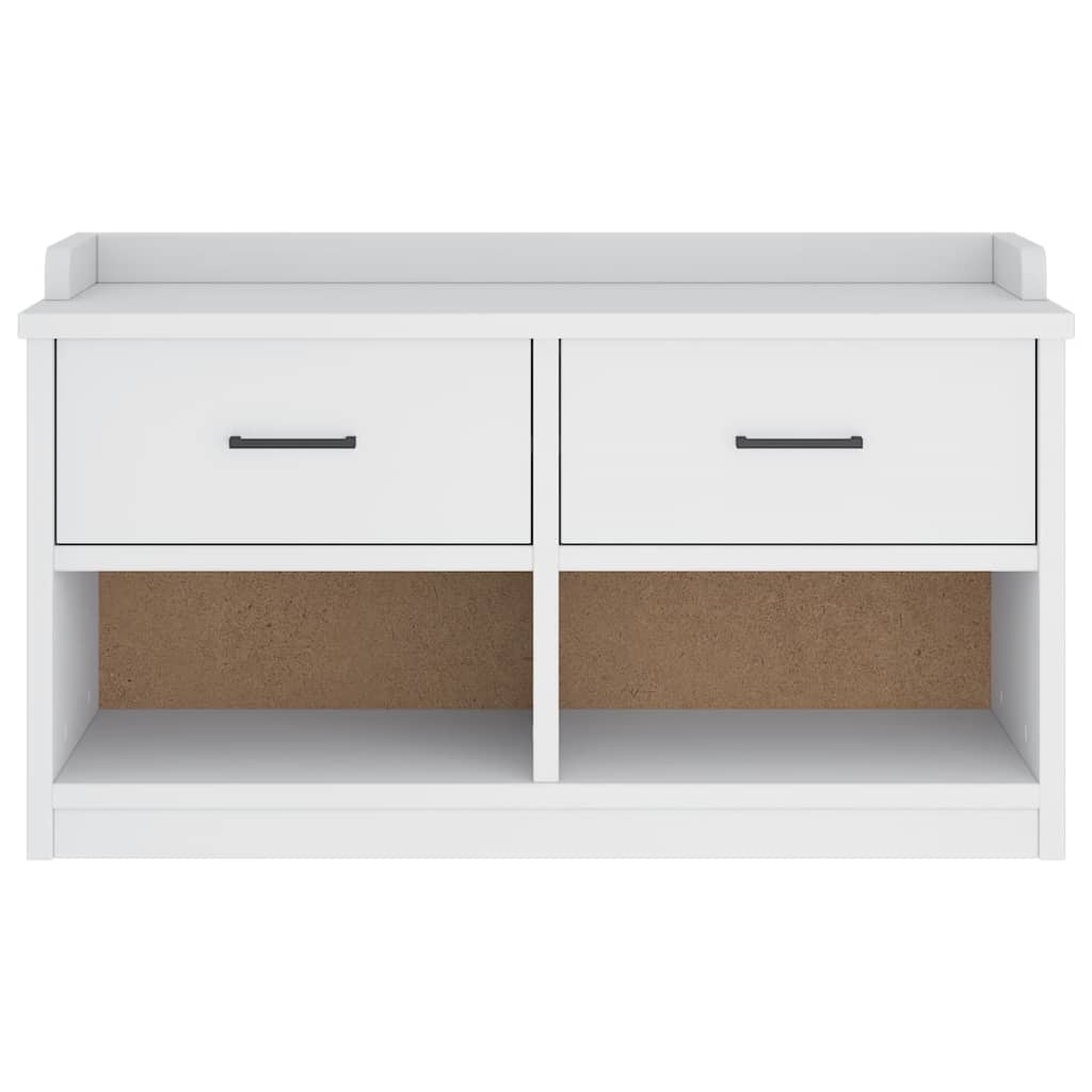 vidaXL Ławka do przedpokoju "SANDNES" 87x40x50 cm Drewno lite Sosna