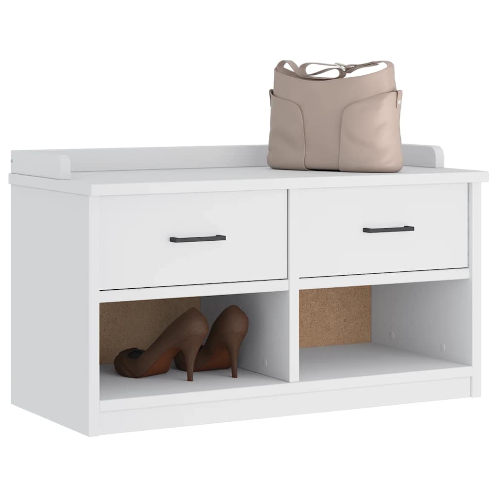 vidaXL Ławka do przedpokoju "SANDNES" 87x40x50 cm Drewno lite Sosna