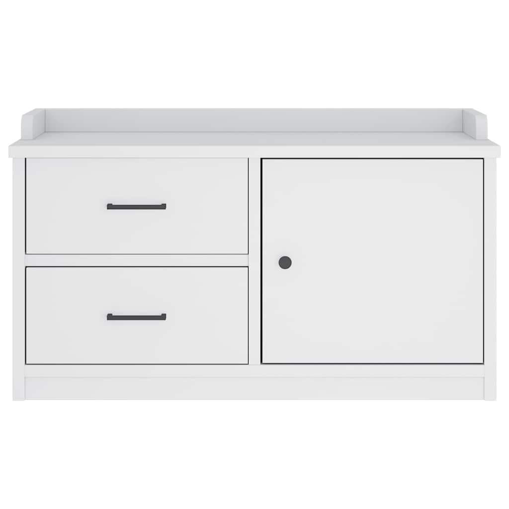 vidaXL Ławka do przedpokoju "SANDNES" 87x40x50 cm Drewno lite Sosna
