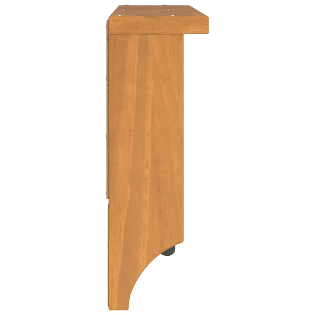 vidaXL Wieszak ścienny na ubrania SANDNES 87x12x35cm Drewno lite Sosna