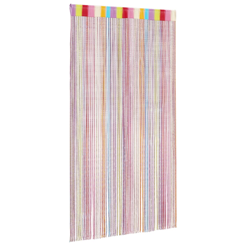 vidaXL Zasłony sznurkowe 2 szt. Wielokolorowe 140x250 cm