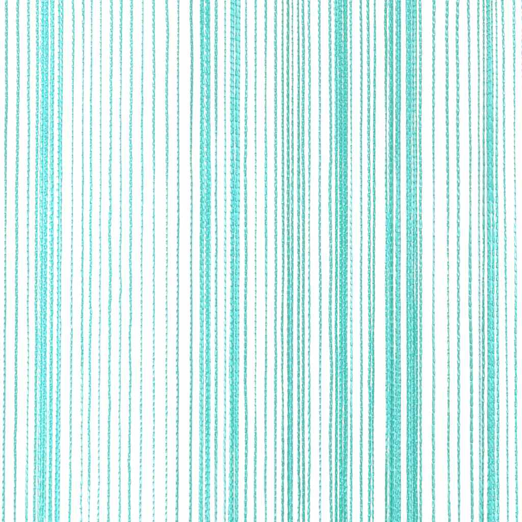 vidaXL Zasłony sznurkowe 2 szt. Turkusowe 140x250 cm